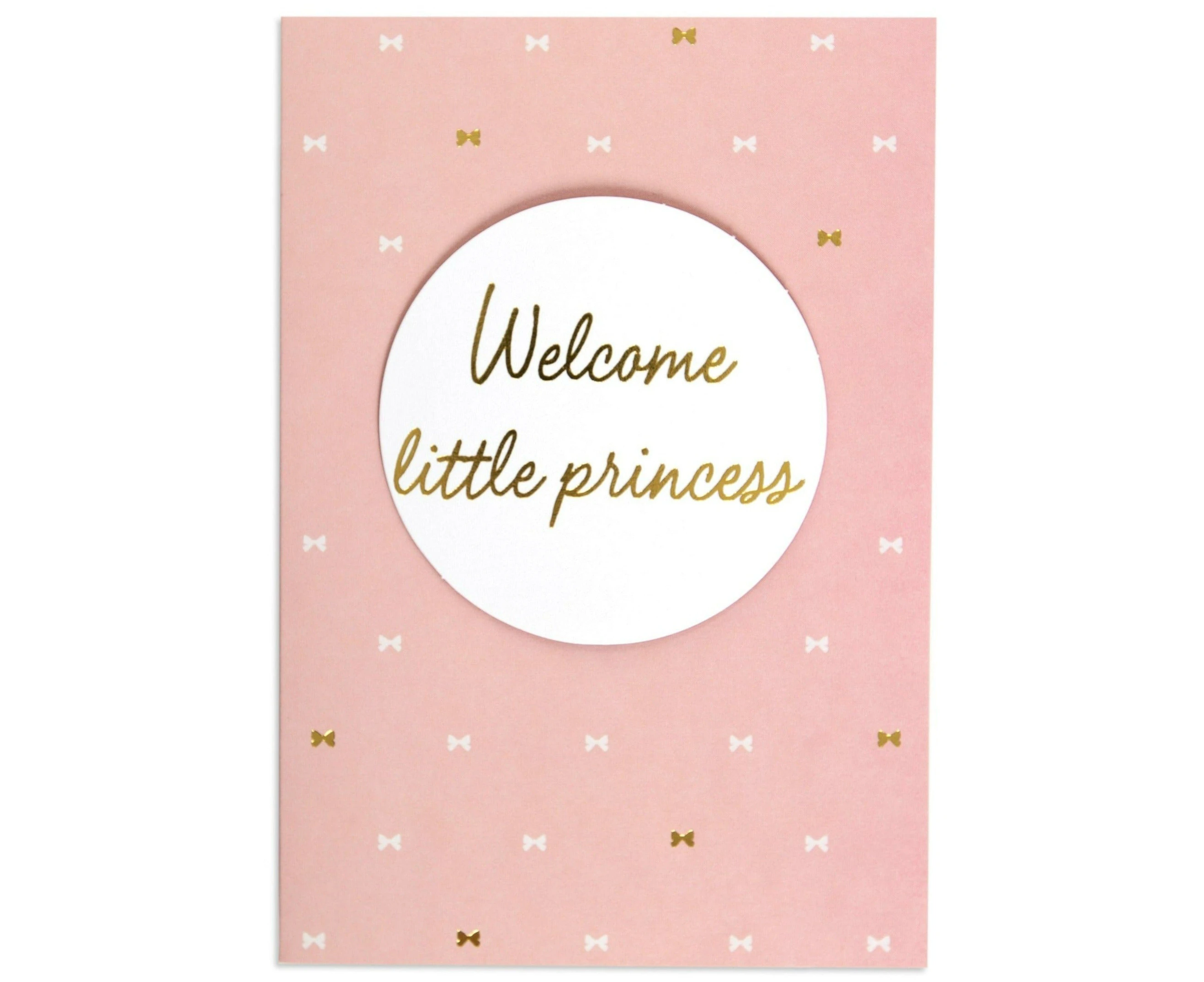 Hallmark Card - Welcome Little Princess Baby Card