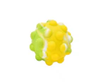 Sensory 3D Balls Toys Push Bubble Stress Balls Silicone Toys for Teen Girls Age - Green color