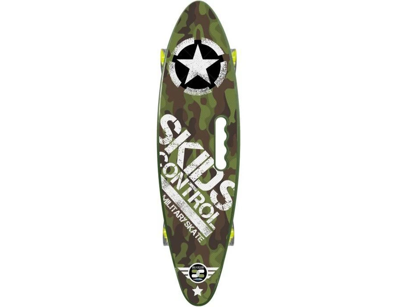 STAMP Skateboard 24 x 7 with Skids Control Military handle - CATCH