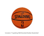 Spalding Arena Slam 180 Over The Door Basketball Ring & Backboard