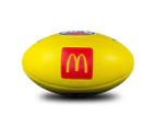 Sherrin AFL Replica Training Ball Leather Football Size 5 - Yellow