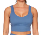 Skechers Women's GoSculpt Scalloped Long Line Sports Bra