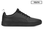 Puma Youth Boys' Rickie Jr Sneakers - Puma Black/Glacier Grey