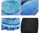 Novelty Furry Monster Adventure Slippers for Adults Men Women, Funny - Blue Plus