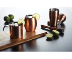 (Smooth Finish) - BarCraft Stainless Steel Insulated Moscow Mule Mug, 370 ml (13 fl oz) - Smooth Copper Finish