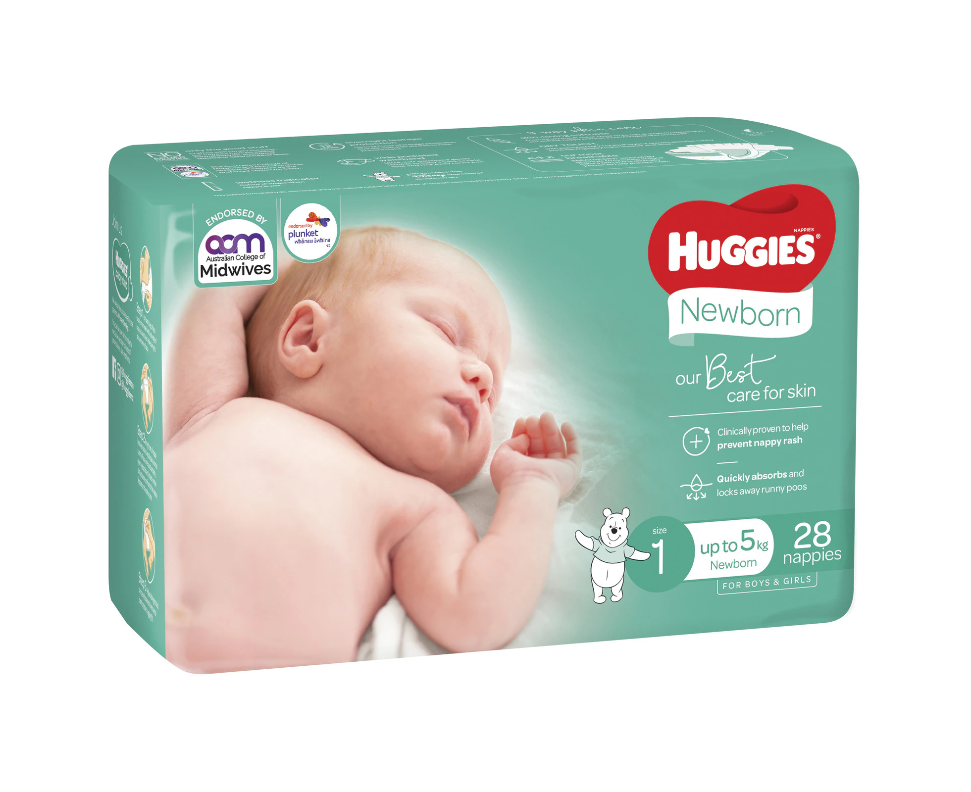 Huggies Ultimate Nappy Newborn 28