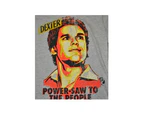 Dexter Power-Saw Grey Marle Female T-Shirt