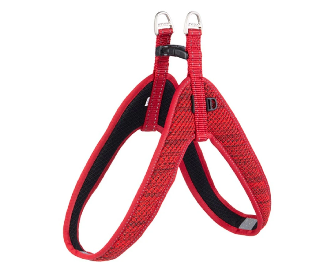 Rogz Fast Fit Harness Red