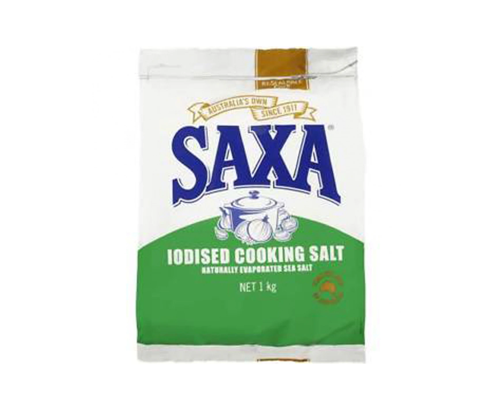 Saxa Salt Cooking Iodised 1kg