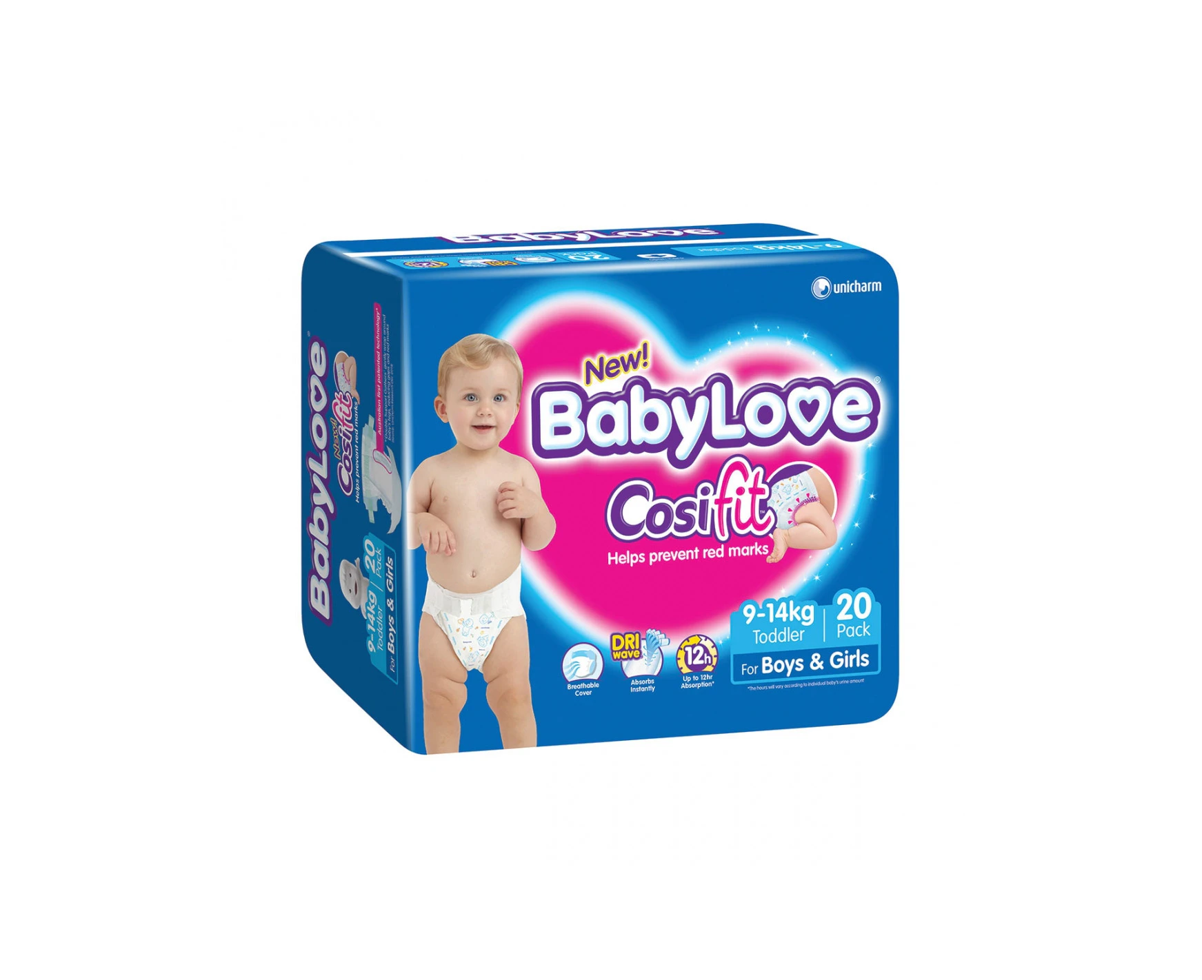 Babylove Nappies Toddler 18 Pack