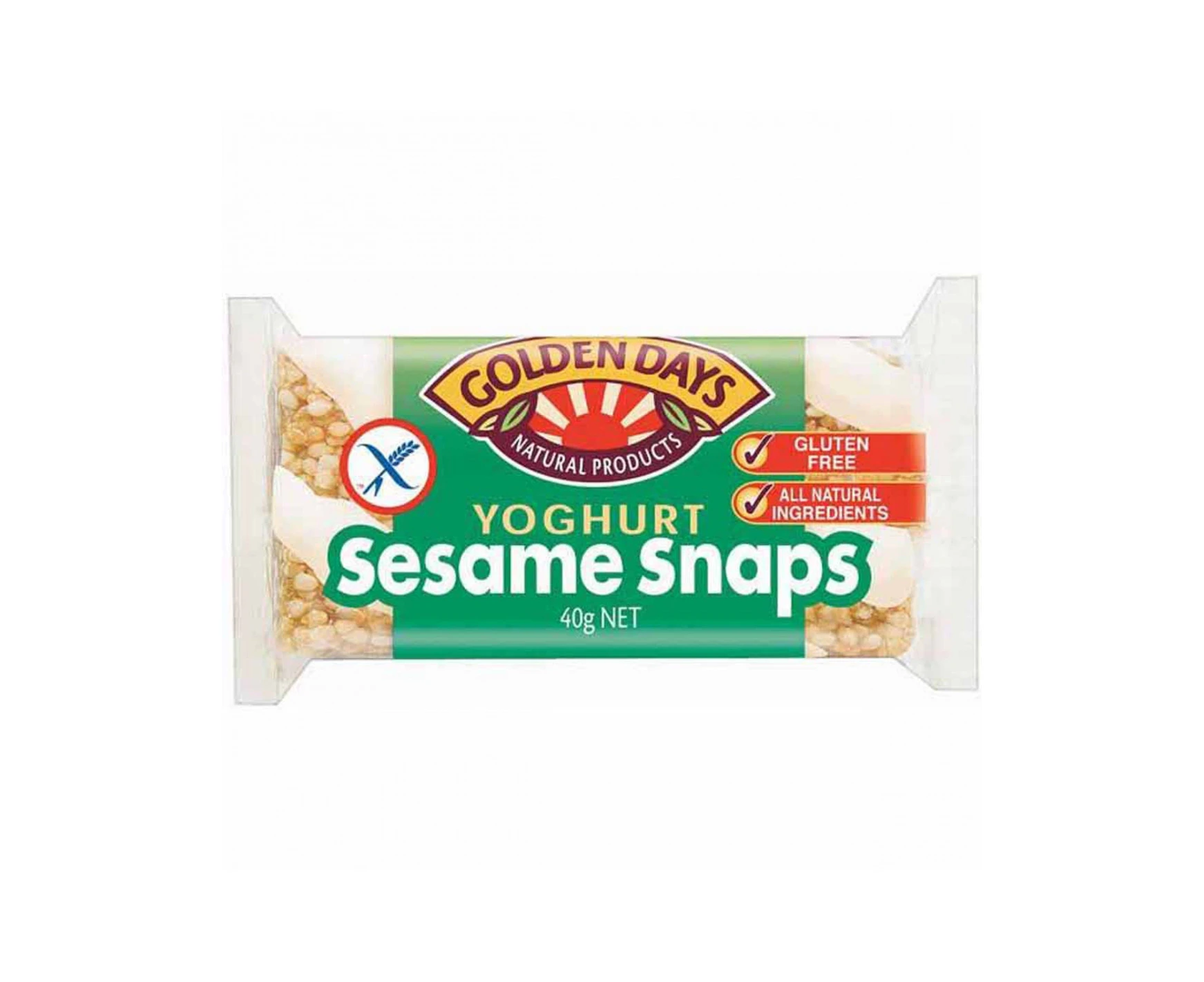 Golden Days Yoghurt Sesame Snaps 40g x 24