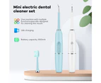 Portable Sonic Dental Scaler Electric Toothbrush Oral Teeth Tartar Remover Calculus Plaque Stains Cleaner Tooth Whitening Tools - White