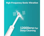 5 in 1 Ultrasonic Dental Scaler High Frequency Vibration Sonic Tooth Cleaner Remove Stains Tartar Scraper Teeth Whitening