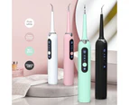 Fashion Electric Toothbrush Sonic Dental Scaler LED Oral Tartar Remover Calculus Plaque Stains Cleaner Tooth Whitening Tool - Green