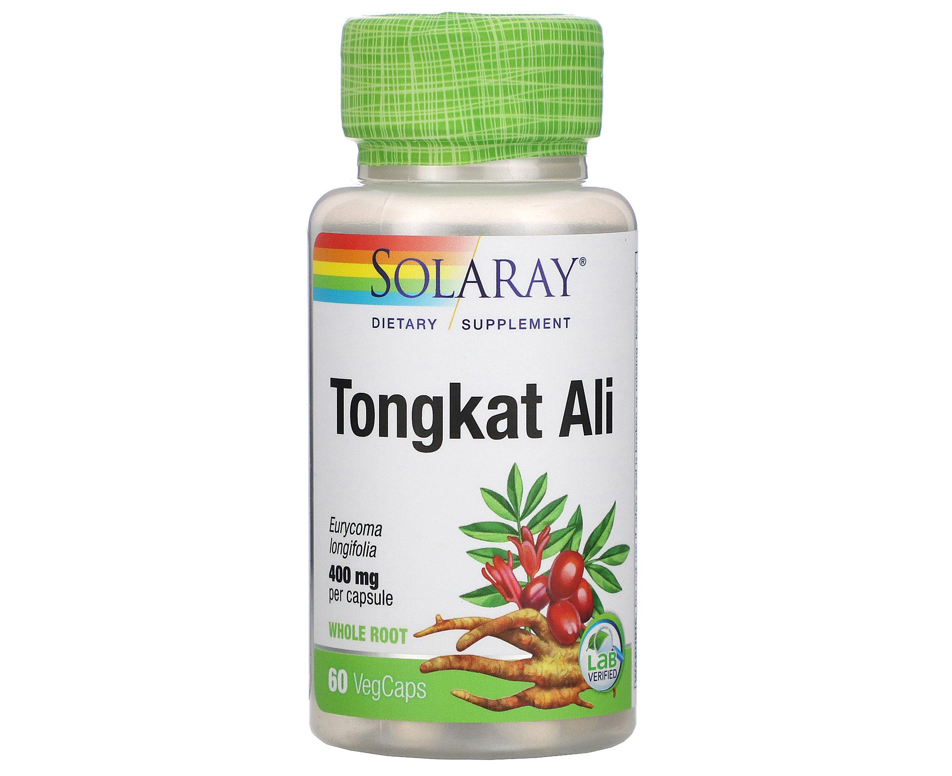 Solaray, Tongkat Ali, 400 mg, 60 VegCaps