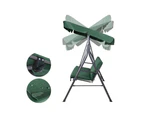 Gardeon Outdoor Swing Chair Garden Bench Furniture Canopy 3 Seater Green