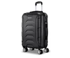 Wanderlite 20" 55cm Luggage Trolley Travel Suitcase Set TSA Hard Case Lightweight Strap