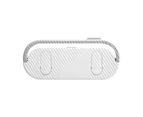 Slippers Rack Wall Mounted Foldable Plastic Self Adhesive Shoes Storage Shelf for Home-White Grey