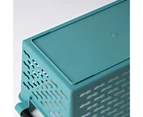 Handy Storage Basket Breathable PP Socks Underwear Household Basket Office Supplies-Green
