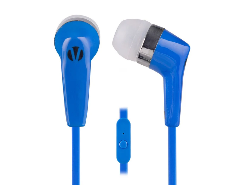 Vivitar V1072-BLU-OD Infinite Stereo Earphones, Blue