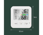 Hygrometer Sensor Digital High Precise ABS Indoor Room Thermometer Gauge Smart Home Items-White