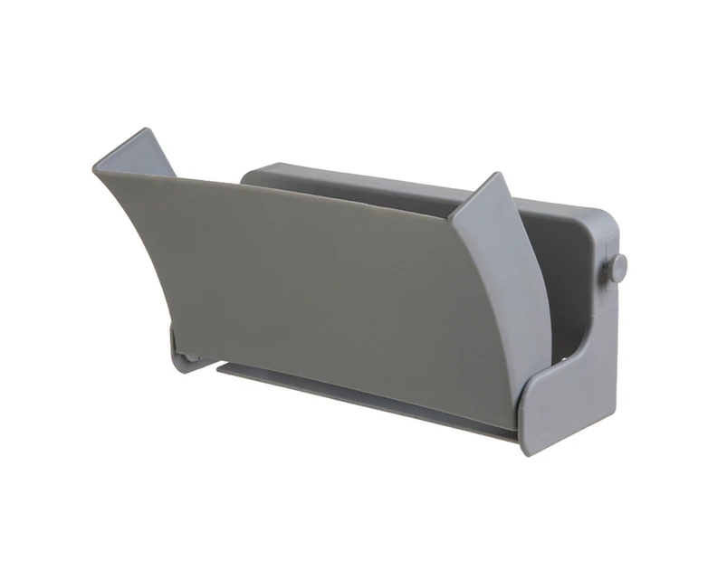 Shoe Rack Folding Seamless PP Wall-Mounted Shoes Shelf Bathroom Accessories-Grey