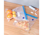 5Pcs Vacuum Sealer Bags Food Grade Large Capacity PE Meat Vegetable Storage Sealer Bags with Air Valves Kitchen Supplies