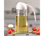 300ml/600ml Oil Bottle Transparent Multifunctional Food-grade Materials Oil Vinegar Glass Storage Bottle for Kitchen-2#