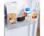 2Pcs Seasoning Storage Box Moisture-proof Multi-use Snap-in Design Storage Box Hanger for Refrigerator