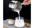 330ml 600ml Milk Pot Non-slip Heat-resistant Ergonomics Handle Spill Resistant Milk Saucepan Cooking Supplies -A