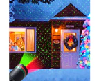 Christmas Star Laser Projector Light LED Moving Outdoor Landscape Stage RGB Lamp