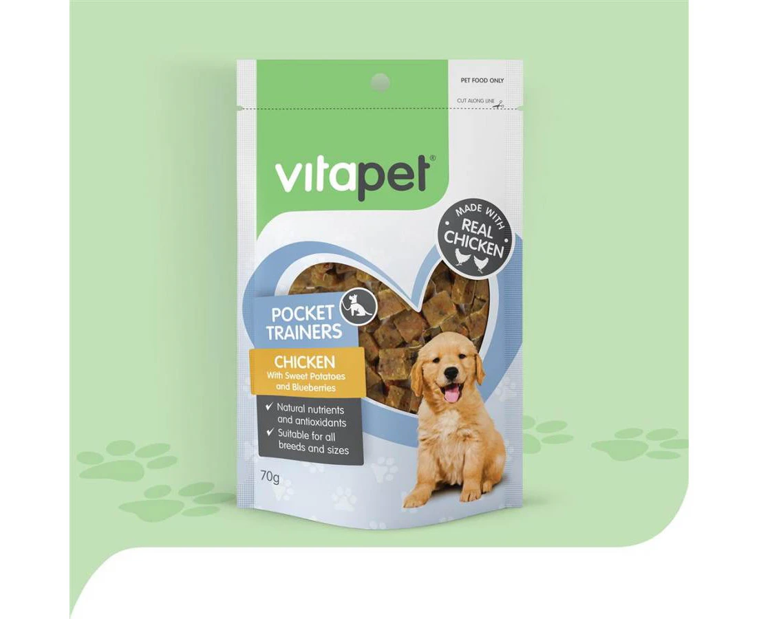 Vitapet Pocket Trainers Dog Treat 70g