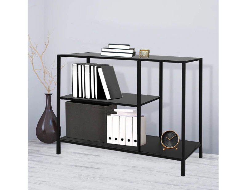 Levede 3-Tier Console Table Office Furniture Desk Hallway Side Entry Hall Shelf