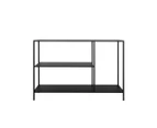 Levede 3-Tier Console Table Office Furniture Desk Hallway Side Entry Hall Shelf