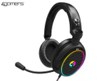 4Gamers C6-100 LED Light-Up Universal Wired Gaming Headset