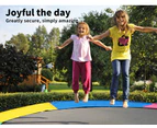 Centra 14 FT Kids Trampoline Pad Replacement Mat Reinforced Outdoor Round Cover