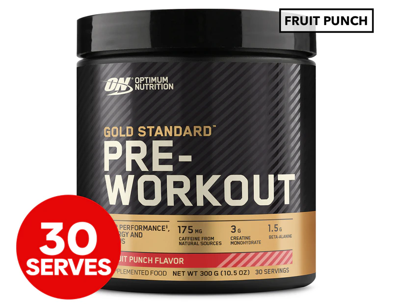 Optimum Nutrition Gold Standard Pre-Workout Fruit Punch 300g
