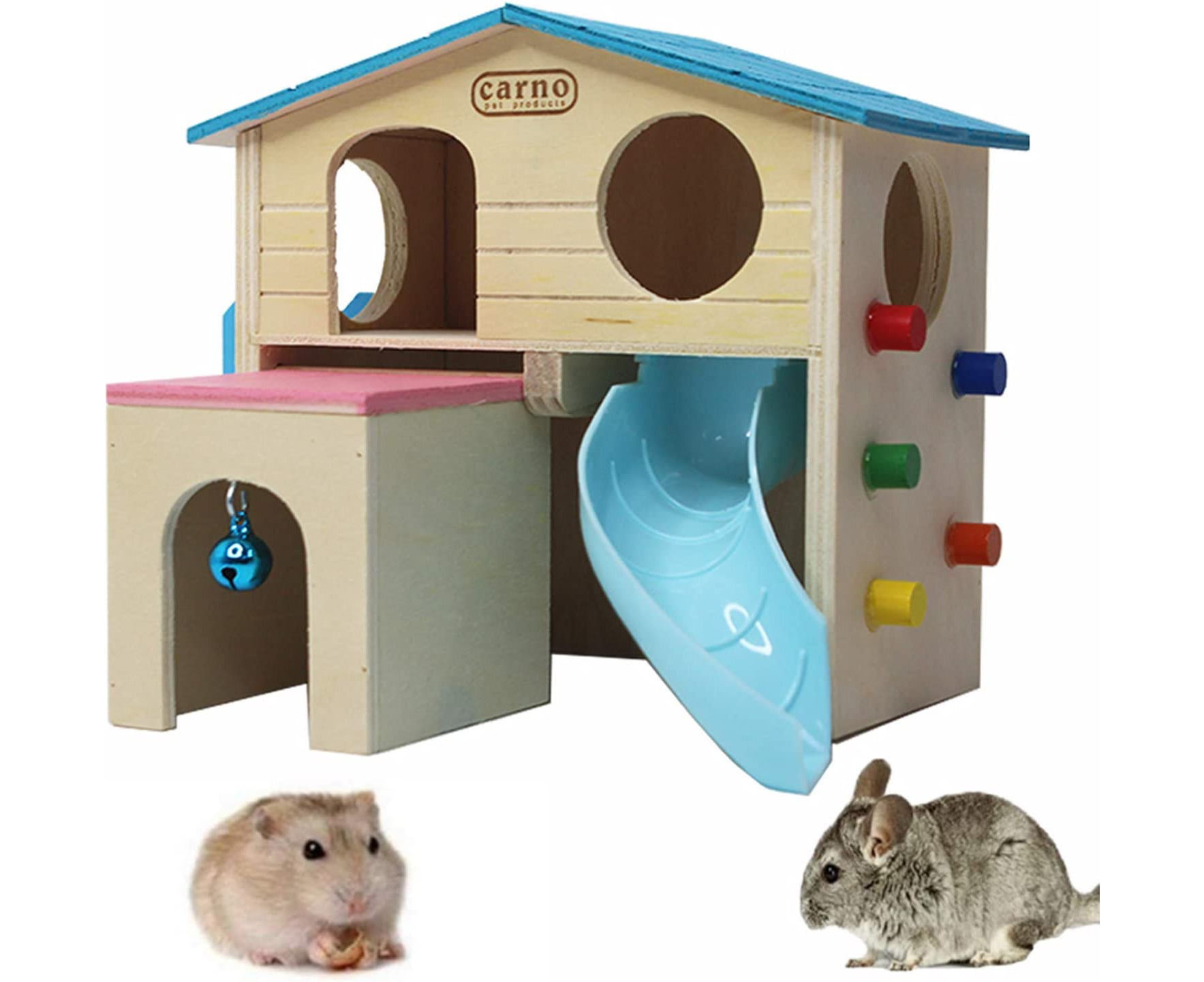 hamster wooden hideout