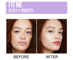 Maybelline Fit Me Dewy + Smooth Foundation 30mL - Porcelain
