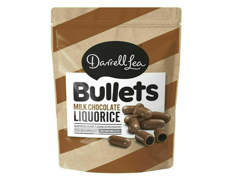 Darrell Lea Liquorice Bullets Milk Chocolate 850g Licorice