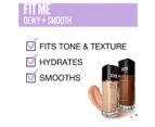 Maybelline New York Fit Me Dewy and Smooth Luminous Foundation - 130 Buff Beige 30mL