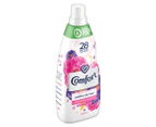 2 x Comfort Fabric Conditioner Amber & Rose 900mL