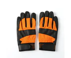 1 pair gardening gloves, non-slip PU leather gloves garden riding gloves outdoor work gloves