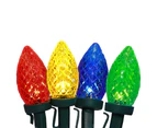 C9 Pinecone 50 LEDs Connectable String Lights - 3 Colour Options - Multicolour