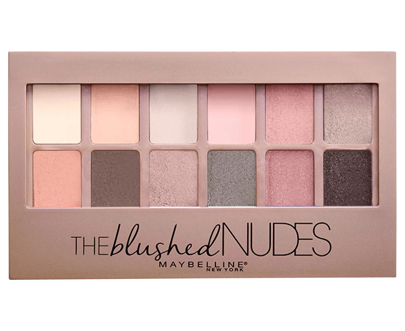 Maybelline The Blushed Nudes Rose Gold Eyeshadow Palette 9.6g