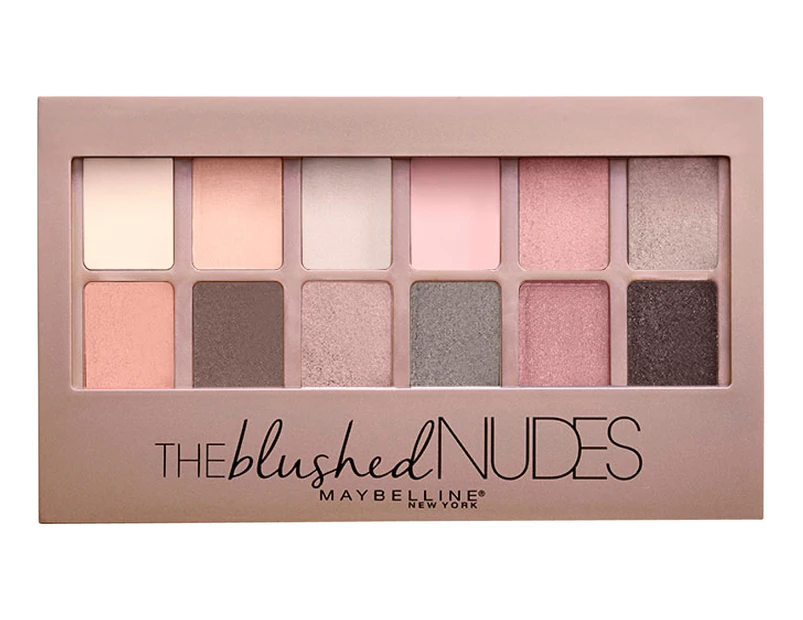 Maybelline The Blushed Nudes Rose Gold Eyeshadow Palette 9.6g