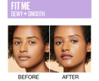 Maybelline New York Fit Me Dewy and Smooth Luminous Foundation - 228 Soft Tan 30mL