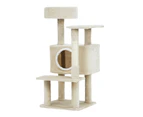 i.Pet Cat Tree 90cm Scratching Post Tower Scratcher Wood Condo House Bed Trees