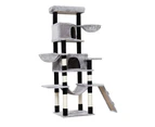 i.Pet Cat Tree 161cm Tower Scratching Post Scratcher Wood Condo House Play Bed