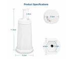 2x Water Filter Cartridge for Breville BES008WHT0NAN1 Claro Swiss,the Dynamic Duo BES500 BES878 BES880 The Oracle,Oracle Touch,Bambino Coffee Machine
